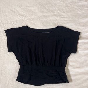 Anthropologie Black Blouse